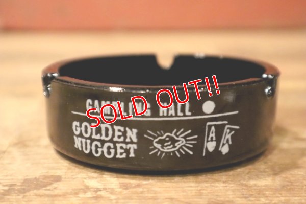 画像3: dp-240814-59 GOLDEN NUGGET CASINO HOTEL / Vintage Glass Ashtray