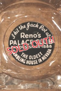 dp-240814-53 Reno's PALACE CLUB / Vintage Glass Ashtray