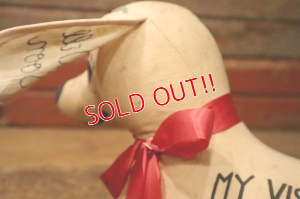 画像13: ct-230414-21 "Get Well Soon" 1950's-1960's Dachshund Message Doll