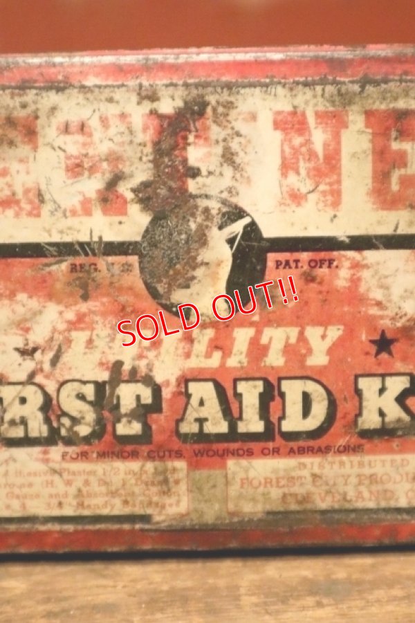 画像3: dp-231016-73 SENTINEL / 1940's UTILITY FIRST AID KIT BOX