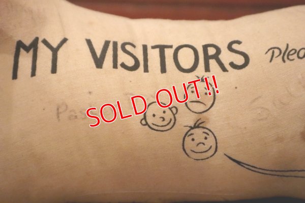 画像9: ct-230414-21 "Get Well Soon" 1950's-1960's Dachshund Message Doll