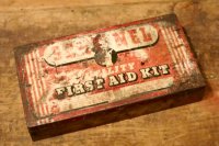 dp-231016-73 SENTINEL / 1940's UTILITY FIRST AID KIT BOX