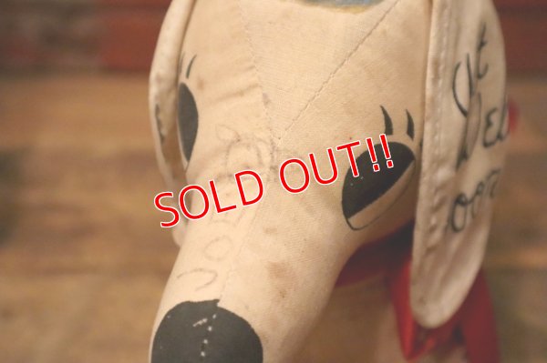 画像6: ct-230414-21 "Get Well Soon" 1950's-1960's Dachshund Message Doll