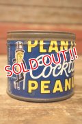 ct-240814-27 PLANTERS / MR.PEANUT 1950's Cocktail SALTED PEANUTS Can
