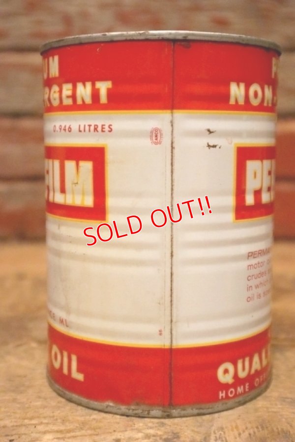 画像4: dp-240508-27 PERMAFILM MOTOR OIL One U.S. Quart Can