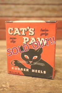 dp-230301-109 CAT'S PAW / 1950's RUBBER HEELS