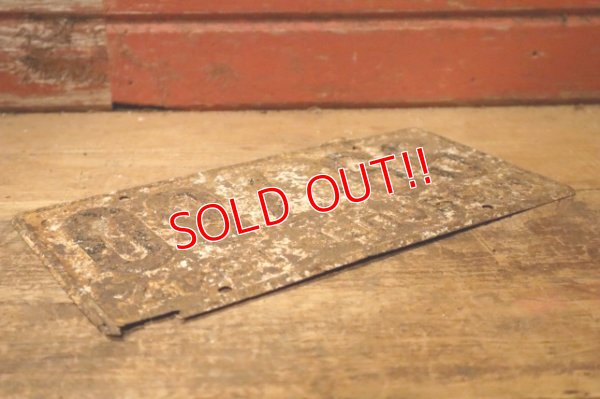 画像6: dp-230601-21 License Plate 1947 MISSOURI "99-780"