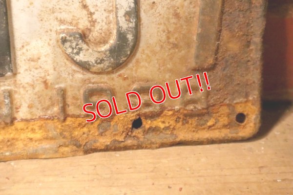 画像4: dp-230601-21 License Plate 1938 WISCONSIN "278-197"