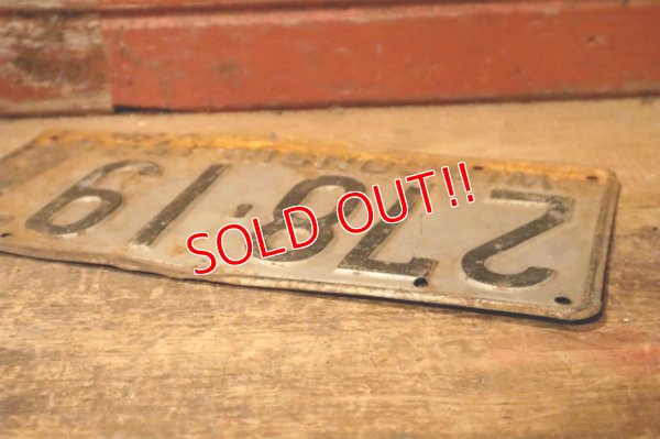 画像6: dp-230601-21 License Plate 1938 WISCONSIN "278-197"