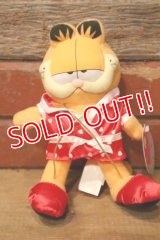 ct-230503-02 Garfiled / 1990's Plush Doll "Valentine"