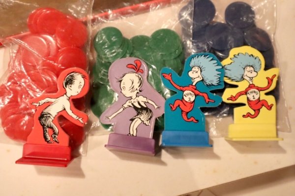 画像10: ct-240214-144 THE CAT IN THE HAT / UNIVERSITY GAME 1996 Board Game