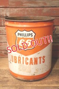 dp-240911-49 PHILLIPS 66 / 1970's〜 5 U.S. GALLONS LUBRICANTS CAN
