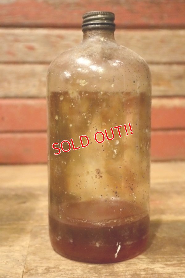 画像3: dp-240911-86 Dutch Boy / 1950's-1960's PURE LINSEED Bottle