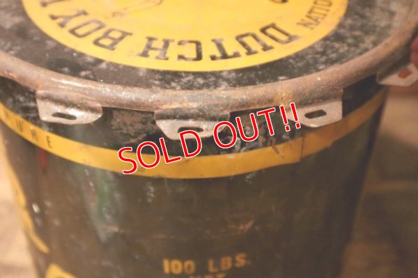 画像7: dp-240911-76 Dutch Boy / 1950's-1960's SOFT PASTE WHITE LEAD 100 LBS. NET Bucket