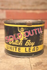 dp-240911-80 Dutch Boy / 1950's-1960's WHITE LEAD 5 LBS. Can