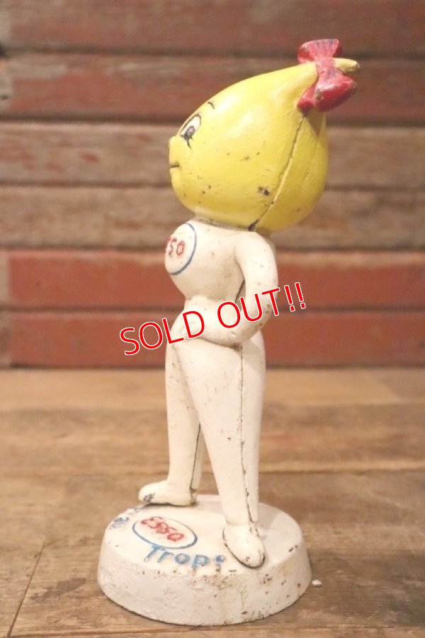 画像7: ct-240911-06 Esso / Mrs. Drip 〜1950's Cast Iron Coin Bank