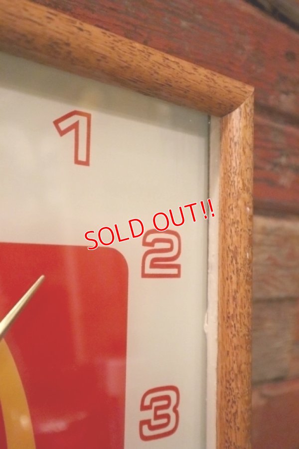 画像3: dp-240911-22 McDonald's / 1980's In-store Wall Clock