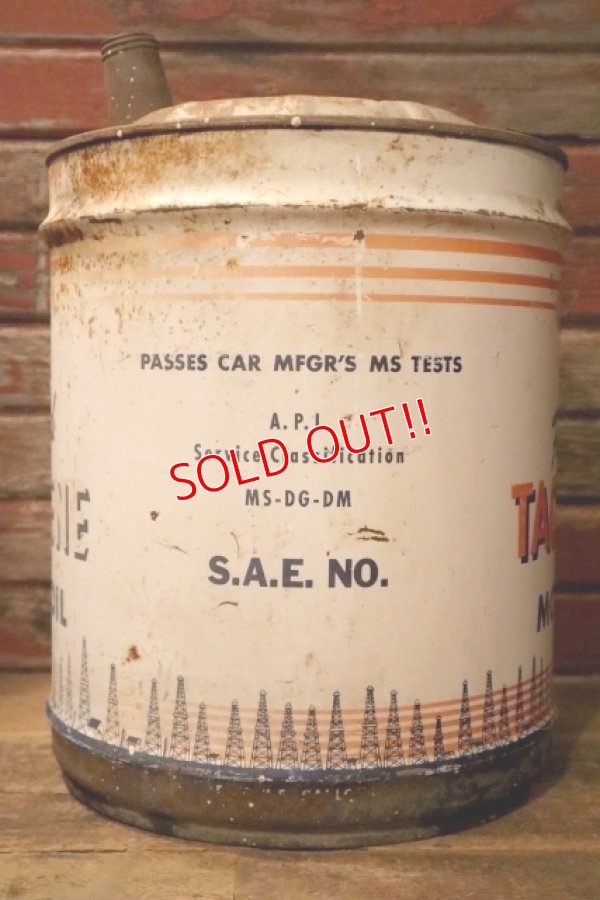 画像6: dp-240911-28 SKELLY / TAGOLENE MOTOR OIL 1970's 5 U.S. GALLONS CAN