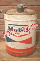 dp-240911-51 Mobil / 1960's 5 U.S. GALLONS CAN