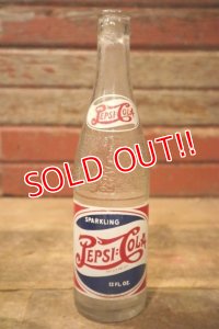 dk-001 PEPSI : COLA / Late 1940's 12 FL.OZ. Bottle