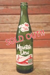 dk-021 Mountain Dew / 1960's 12 FL. OZ. Bottle