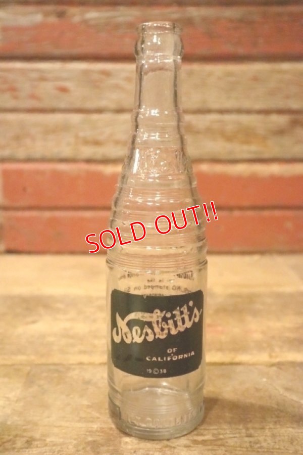 画像1: dk-024 Nesbitt's / 1950's-1960's 10 FL. OZ. Bottle