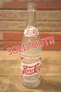 dk-002 PEPSI : COLA / Late 1940's 12 FL.OZ. Bottle