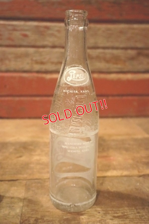 画像5: dk-002 PEPSI : COLA / Late 1940's 12 FL.OZ. Bottle
