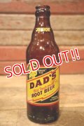 dk-006 DAD'S ROOT BEER / 1940's "JUNIOR" SIZE 10 FL.OZ. Bottle