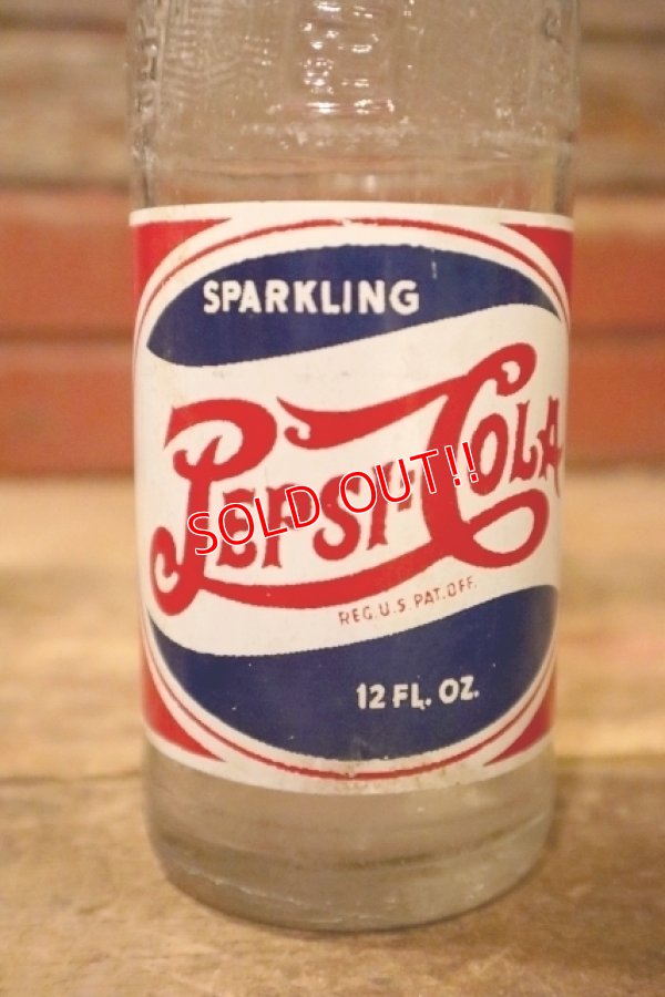 画像2: dk-001 PEPSI : COLA / Late 1940's 12 FL.OZ. Bottle