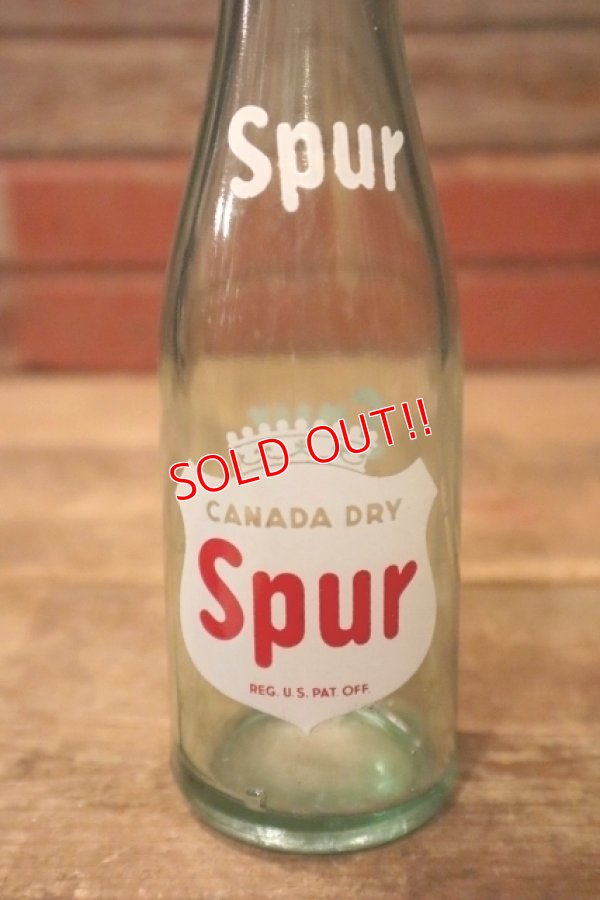 画像2: dk-025 CANADA SRY Spur / 1940's 6 FL. OZ. Bottle