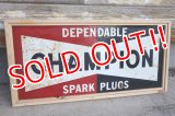 dp-240911-41 CHAMPION / 1950's W-side Metal Sign