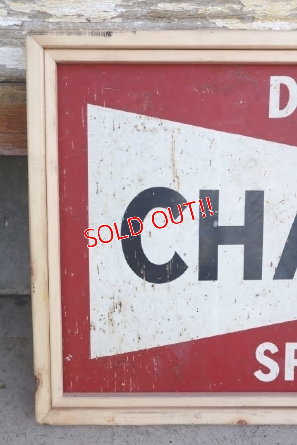 画像8: dp-240911-41 CHAMPION / 1950's W-side Metal Sign