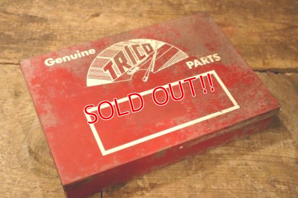 画像1: nt-240920-01 TRICO / 1950's Metal Parts Box