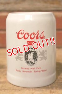 dp-240911-17 Coors Beer / 1970's Beer Mug