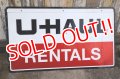 dp-240911-72 U-HAUL / 1990's W-side Metal Sign