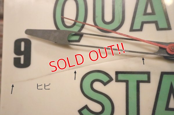 画像5: dp-240911-19 【JUNK】QUAKER STATE MOTOR OIL / 1960's Wall Clock