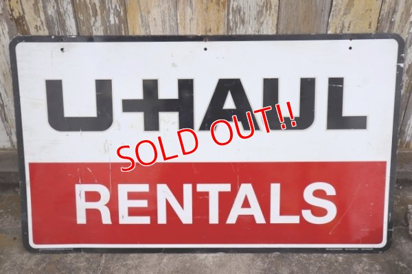 画像9: dp-240911-72 U-HAUL / 1990's W-side Metal Sign