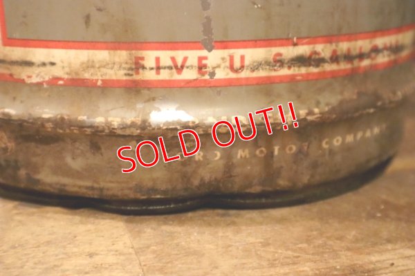 画像3: dp-240911-31 Ford / 1960's-1970's FORD HYDRAULIC OIL 5 U.S. GALLONS CAN