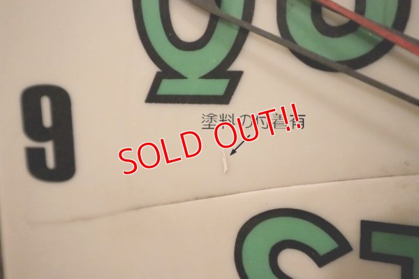 画像8: dp-240911-19 【JUNK】QUAKER STATE MOTOR OIL / 1960's Wall Clock