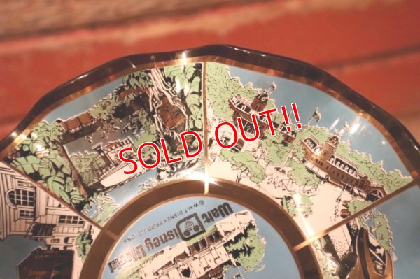 画像5: ct-240814-29 Walt Disney World / The Magic Kingdom 1970's Souvenir Glass Tray