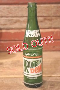 dk-035 Mountain Dew / 1970's 10 FL. OZ. Bottle
