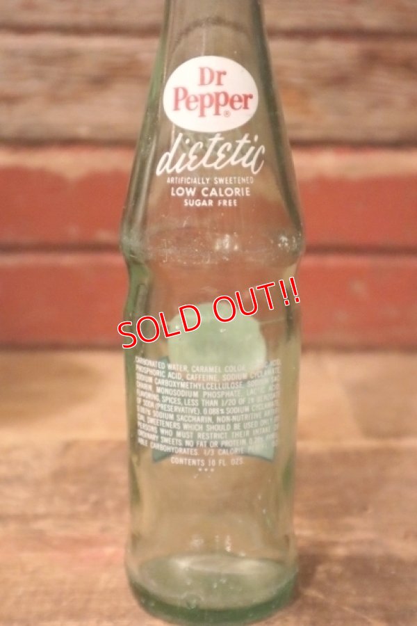 画像4: dk-026 Dr Pepper dietetic / 1960's 10 FL. OZ. Bottle