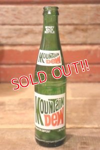 dk-036 Mountain Dew / 1970's 10 FL. OZ. Bottle
