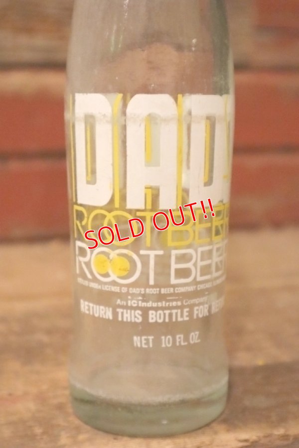 画像2: dk-032 DAD'S ROOT BEER / 1970's-1980's 10 FL. OZ. Bottle