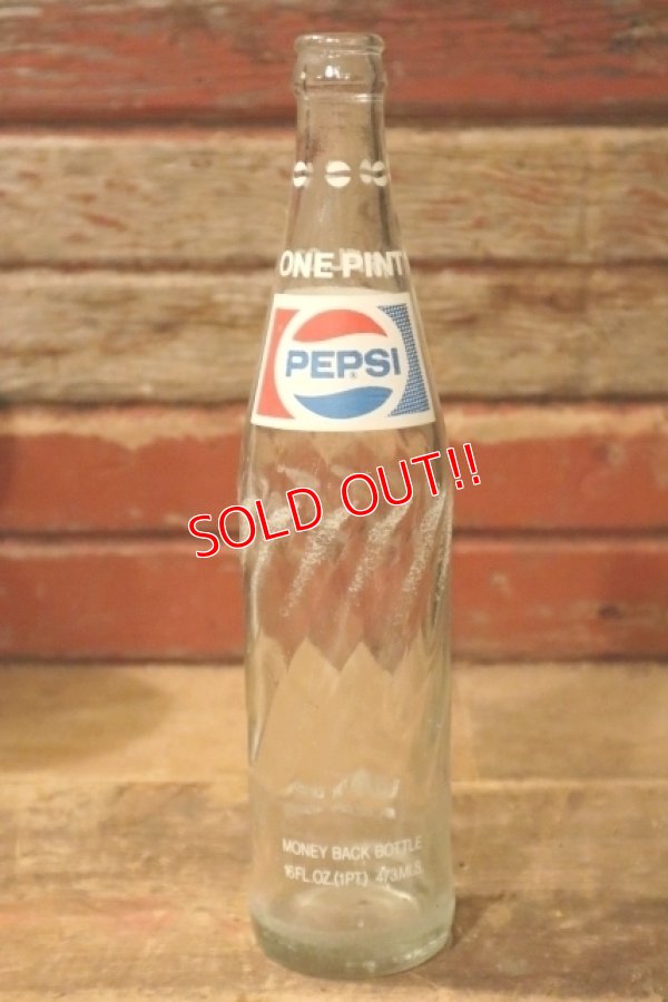 画像1: dk-038 PEPSI-COLA / 1970's 16 FL. OZ. Bottle