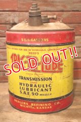 dp-240911-33 TRAC-TR-LUBE / 1960's 5 U.S.GALLONS CAN