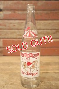 dk-046 CAROUSEL Pop Shoppe / 1970's 12 FL.OZ Bottle