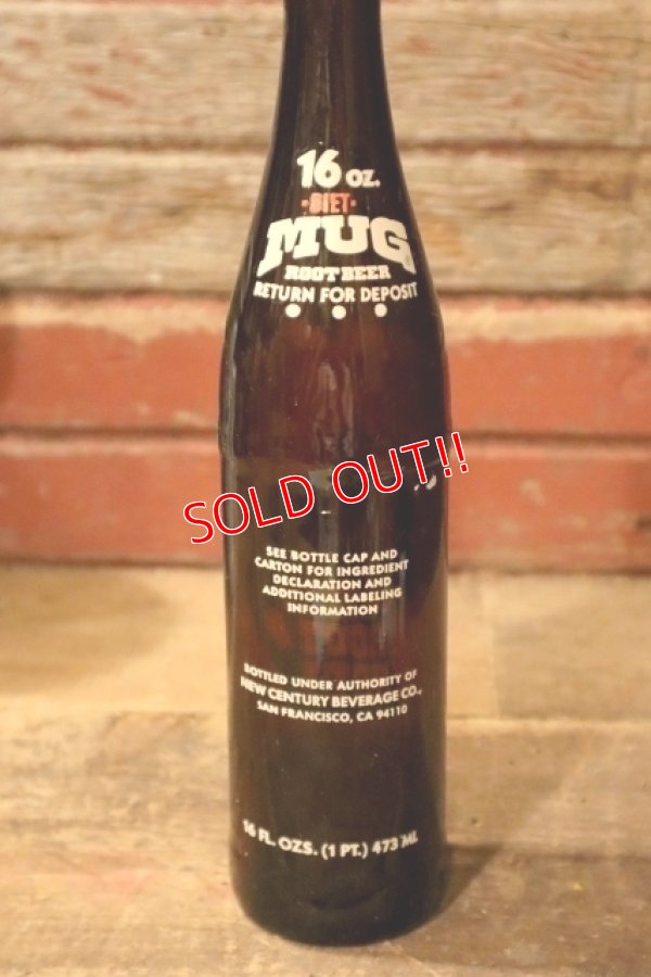 画像4: dk-051 DIET MUG ROOT BEER / 1980's 16 FL.OZ Bottle