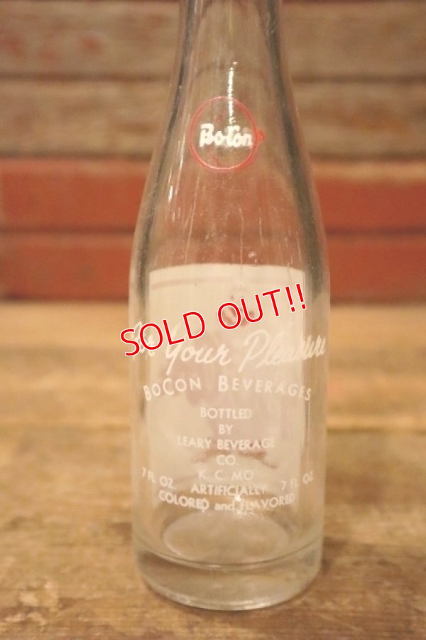 画像3: dk-043 BOCON BEVERAGES / 1950's-1960's 7 FL.OZ Bottle